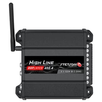 Stetsom HL400.4 Car Amplifier 4-Channel DSP Player Bluetooth FM Radio image 10