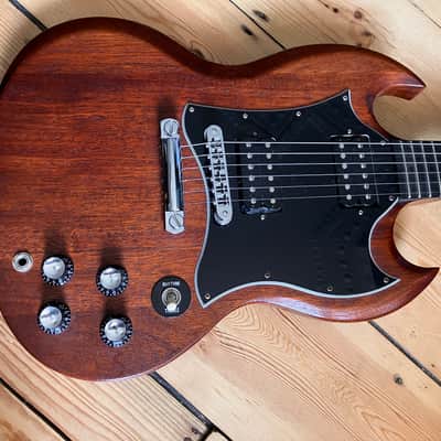 Gibson SG Special Electric Guitar Faded Moon Inlays 2003 * Headstock Repair image 2