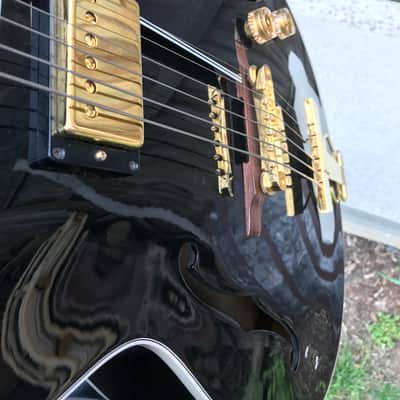 Gibson ES-165 Herb Ellis 1992 Ebony Black image 16