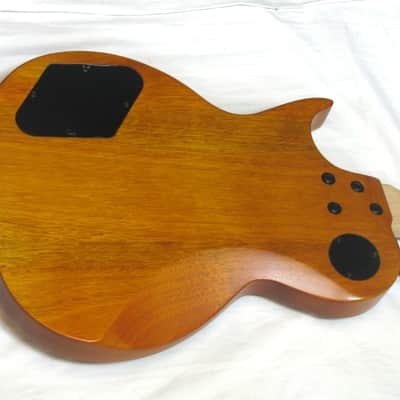 LUNA Apollo Peace electric GUITAR new Satin Mahogany - Etched Design image 6