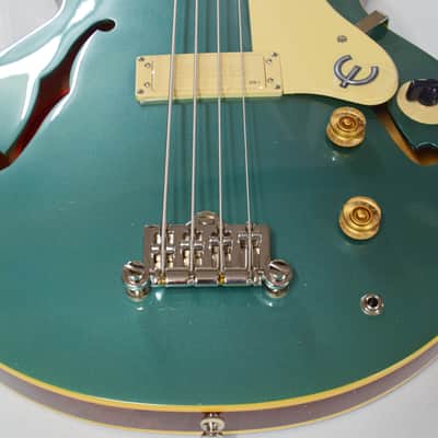 Epiphone Jack Casady Signature Bass with Laurel Fretboard - Faded Pelham Blue image 3