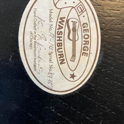 Washburn 1981 B-14 5-String Resonator Banjo B14 image 8