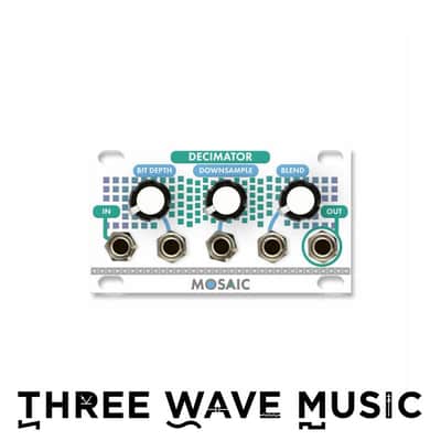 Mosaic 1U Decimator (White) [Three Wave Music] image 1