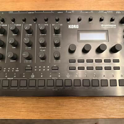 Korg Drumlogue Hybrid Drum Machine 2022 - Present - Black image 2