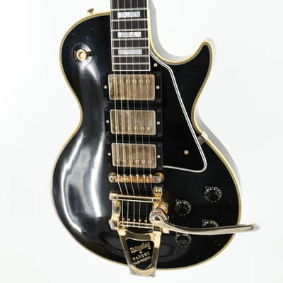 Gibson Custom Shop Murphy Lab '57 Les Paul Custom 3-Pickup Reissue Light Aged w/Case (Used) image 4