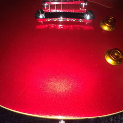 Epiphone Les Paul Deluxe Limited Edition Rare, Mini Humbuckers, Red Sparkle, with Hard Case image 5