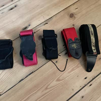 5 x Various Guitar Straps Pre Owned Rotosound image 1