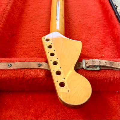 Fender Stratocaster guitar neck 1977 - Maple original vintage USA image 7