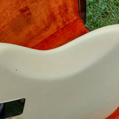 Fender Jazz Bass L-series 1965 - Olympic white refin image 16