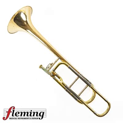 Bach Stradivarius 42G Professional Tenor Trombone - Gold Brass Bell image 16