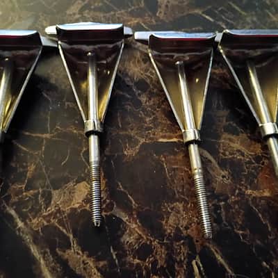 Remo Quadra Bass Drum Tension Rods and claws 80s image 10