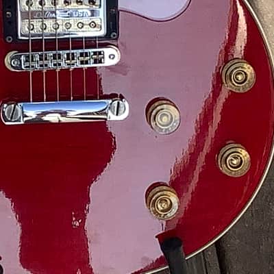 DeArmond M-72 2001 Crimson Red Transparent image 6