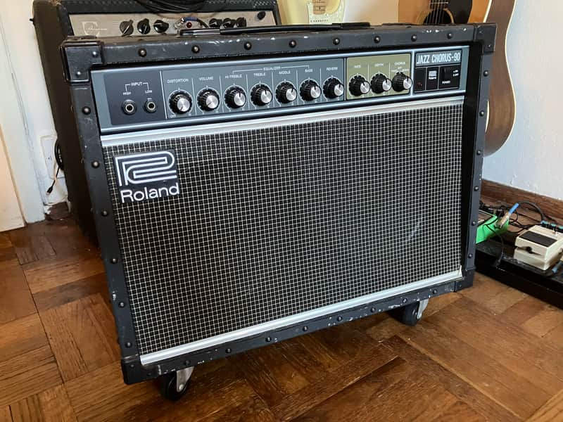 Roland JC-90 Jazz Chorus 80-Watt 2x10" Guitar Combo 1997 - 2006 - Black image 1