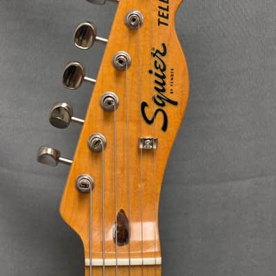 Squier Classic Vibe '60s Custom Telecaster (CME Exclusive) - Olive Metallic image 4