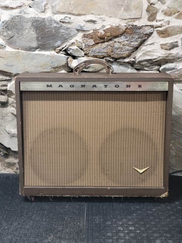 1959 Magnatone Custom 260A 35-Watt 2x12" Guitar Amp image 1