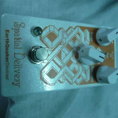 EarthQuaker Devices Spatial Delivery Sample & Hold Envelope Filter V2 2017 - Present - White Sparkle / Orange Print image 5