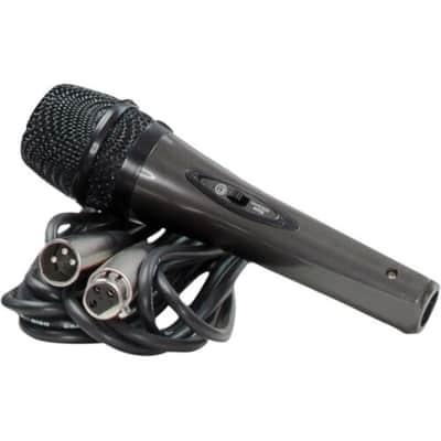 Gemini ES-210MXBLU-ST 600W 10" Portable PA System Pack with Powered Mixer, Speakers, Stands, Mic, and Cables (Pair) image 6