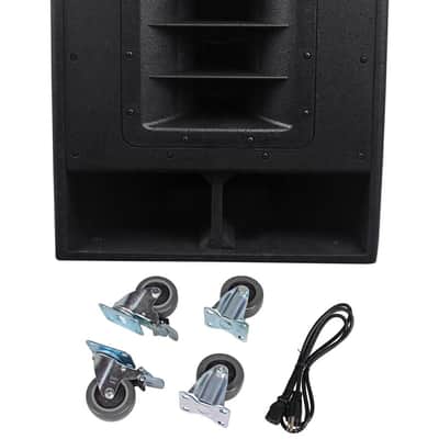 (2) Rockville RPG15 15" Powered 1000W DJ/PA Speakers+(2) 15" Subwoofers+Poles image 7