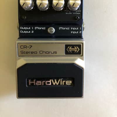 DigiTech Hardwire CR-7 Stereo Chorus 2010s CH CE Clone 5 4 3 2 1 Vibrato image 7