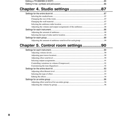 Roland TD-10 — Owners Manual User Guide Instructions — 182 Pages — USA Made image 4