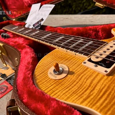 ♚SUBLIME♚'21 GIBSON Les Paul Standard*SLASH♚'AAAAA' TIGER♚Appetite Amber♚AMAZING image 10