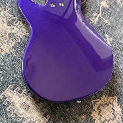 G&L CFL Research L-1000 with Drake Custom bass 33” conversion neck 2025 - Royal Purple Metallic image 5