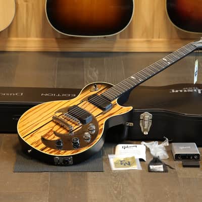 2009 Gibson Dusk Tiger Les Paul Limited Edition #199 of 1000 Electric Guitar Natural Tiger + OHSC image 1