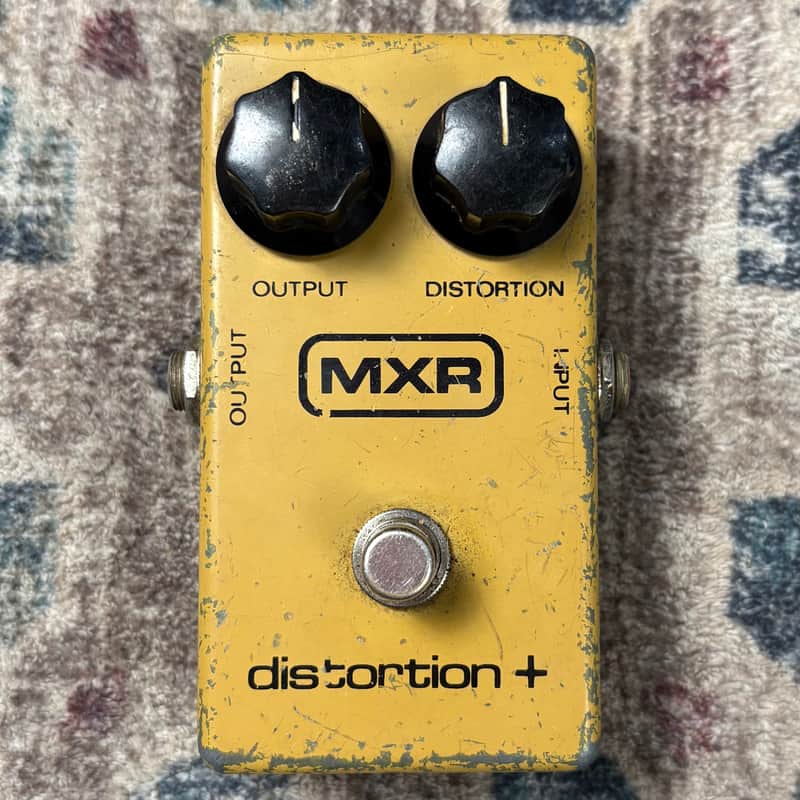 1981 MXR Distortion + Plus Vintage Block Logo Guitar Effect Pedal! image 1