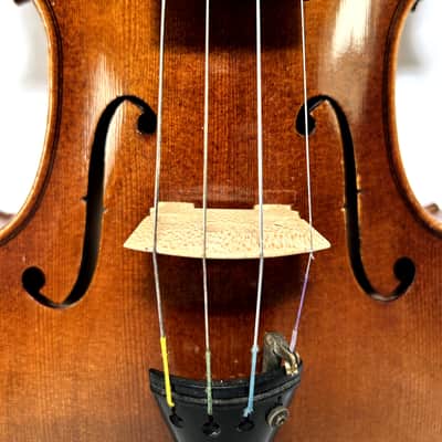 Vintage 4/4 Violin Outfit – One-Piece Flamed Maple Back – Warm Resonant Tone – Bow & Case – Ready to Play - Video image 12