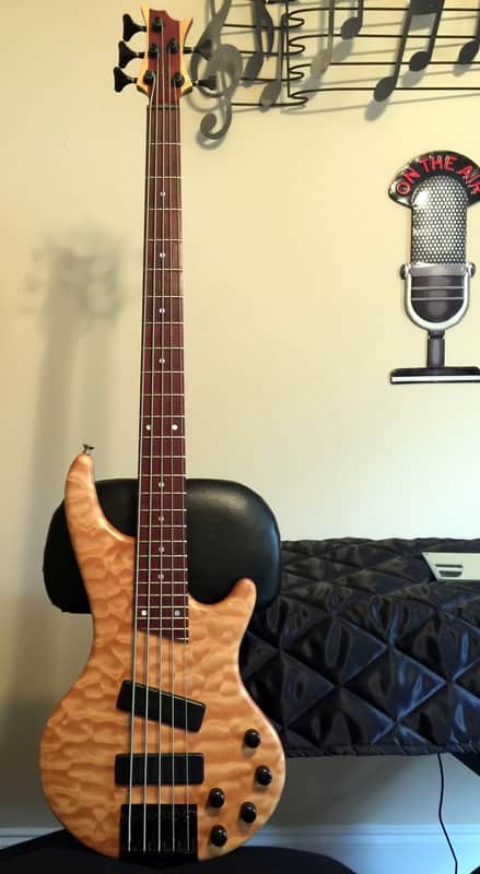 1993 Greg Curbow Custom Handmade 5 String Bass image 1