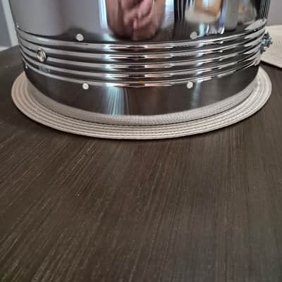 CB 700 VINTAGE COS SNARE DRUM SHELL-14" x 5.5" CB 700 1980s - Chrome image 2