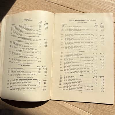 1923 Gibson Service Handbook Rare Collector Pre War Mandolin Guitar price List image 5