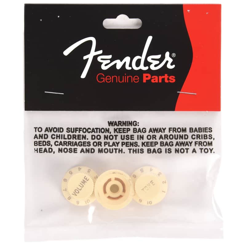 Fender 099-7209-000 Road Worn Stratocaster Knobs (3) image 3