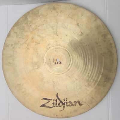Zildjian A Custom 20" Flat Top Ride Cymbal 2268 Grams Good Condition image 7