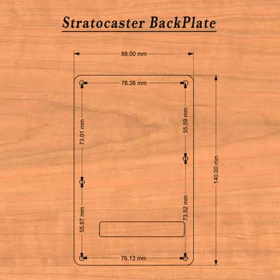 Fender Stratocaster Tremolo Backplate image 4