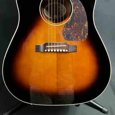 Epiphone Elitist J-45 Slope Shoulder Dreadnought Acoustic Guitar Vintage Sunburst w/ OHSC image 2