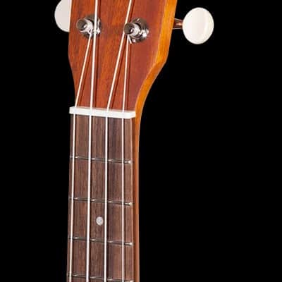 Ohana CK-20CE Solid Top Mahogany Concert Electric Ukulele + Gig Bag & Cloth-BLEM image 10