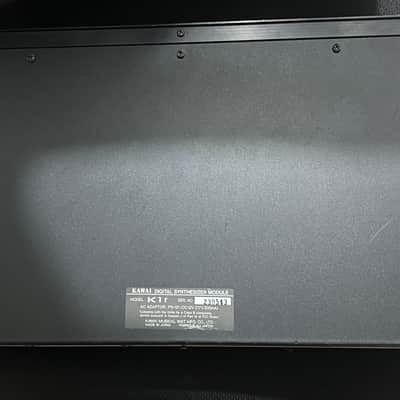 Kawai K1R Rackmount Digital Synthesizer Synth Module with Og Power supply & midi cables image 5
