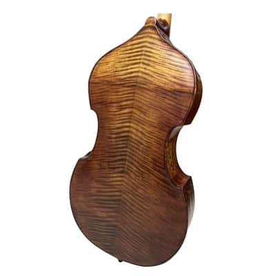 Baroque style song Maestro Viola da Gamba Carved angel scroll 4 String 29 1/2" image 7