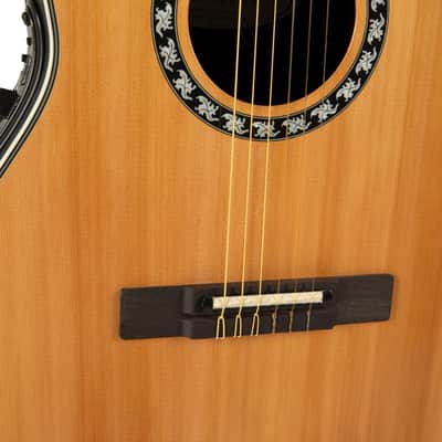 Ovation Pro Series Classic Nylon Legend E-Acoustic Classic Guitar 1773AX-4 Natural (1773AX-4-G) image 11