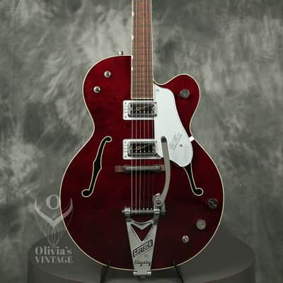 2024 Gretsch G6119T-62 Vintage Select Edition '62 TENNESSEAN Dark Cherry Stain image 2