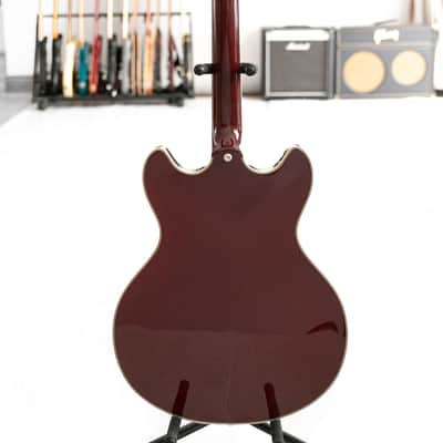 2022 D'Angelico Excel DC Tour Collection in Solid Wine image 4