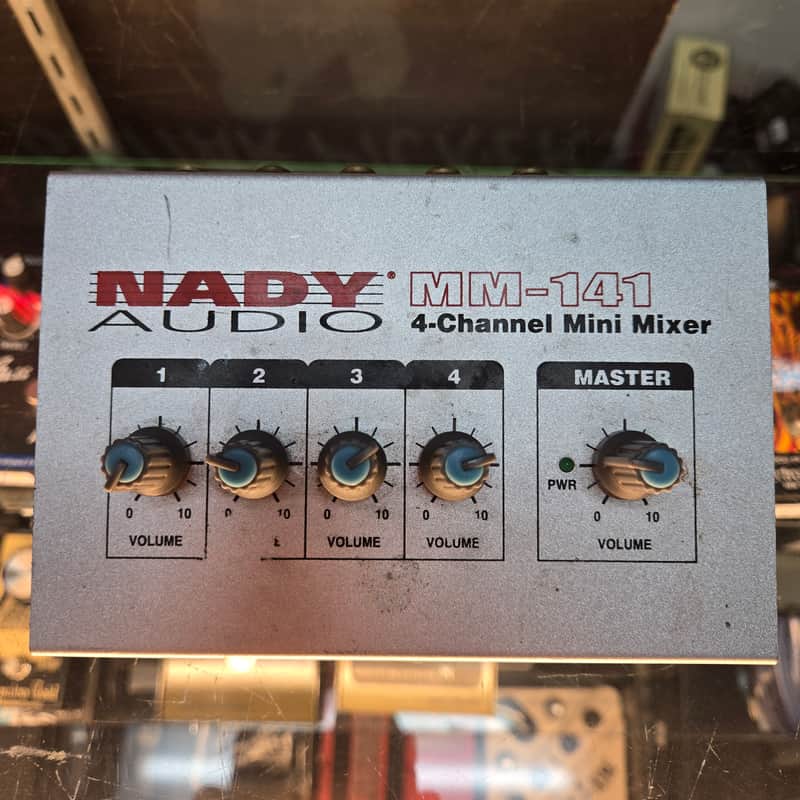 Nady MM-141 4-Channel Mini Mixer image 1