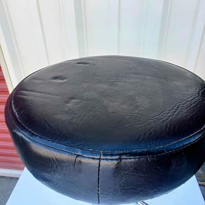 Gibraltar 9608 9600 Series Pro Round Seat Drum Throne 2010s - Black/Chrome image 3