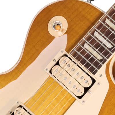 Gibson Les Paul Standard 50s Double Trouble Electric Guitar - Vintage Honey Burst image 7