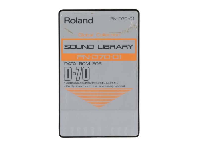 Roland PN-D70-01 Sound Library ROM Card for D-70 image 1