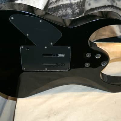 2007 Ibanez RG Series RG370DX Guitar with Gig Bag Black RG370 DX 370 image 7