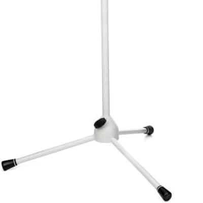 Shure SH-TRIPODSTANDTBM Tripod Microphone Stand - White image 1