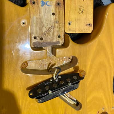 Fender '52 Telecaster Fullerton Reissue Butterscotch Blonde 1982 image 13