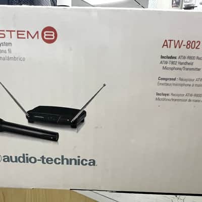 Audio-Technica ATW802T2 VHF System 8 Wireless Handheld System- Black image 5